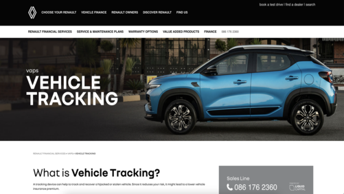 Renault Website - Website auto și showroom digital pentru Renault realizat de iWeb Digital